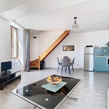 Le Duplex, 65m2, Hyper-centre, 2 Chambres, 6 Pers 公寓