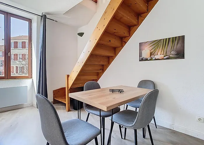 Le Duplex, 65m2, Hyper-centre, 2 Chambres, 6 Pers * Voiron