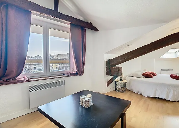Apartmán Le Duplex, 65m2, Hyper-centre, 2 Chambres, 6 Pers Voiron