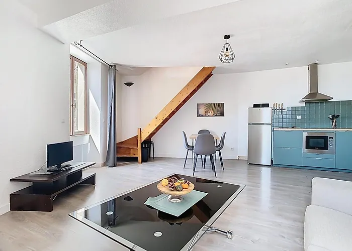 Le Duplex, 65m2, Hyper-centre, 2 Chambres, 6 Pers Apartmán