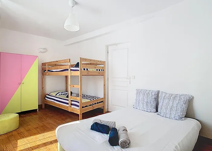 Le Duplex, 65m2, Hyper-centre, 2 Chambres, 6 Pers Apartmán