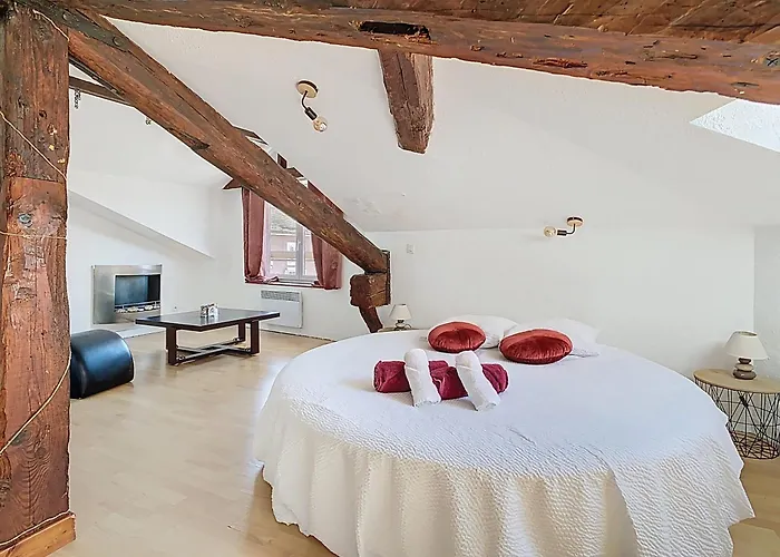 Le Duplex, 65m2, Hyper-centre, 2 Chambres, 6 Pers Voiron
