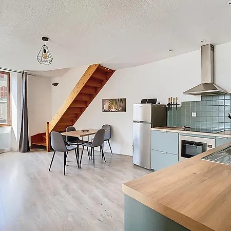 Le Duplex, 65m2, Hyper-centre, 2 Chambres, 6 Pers Daire *