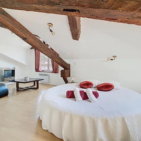 Le Duplex, 65m2, Hyper-centre, 2 Chambres, 6 Pers Voiron